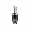 Luxury New Design Gradient Color Glass Dropper Bottles with Square Shape Rubber 30ml